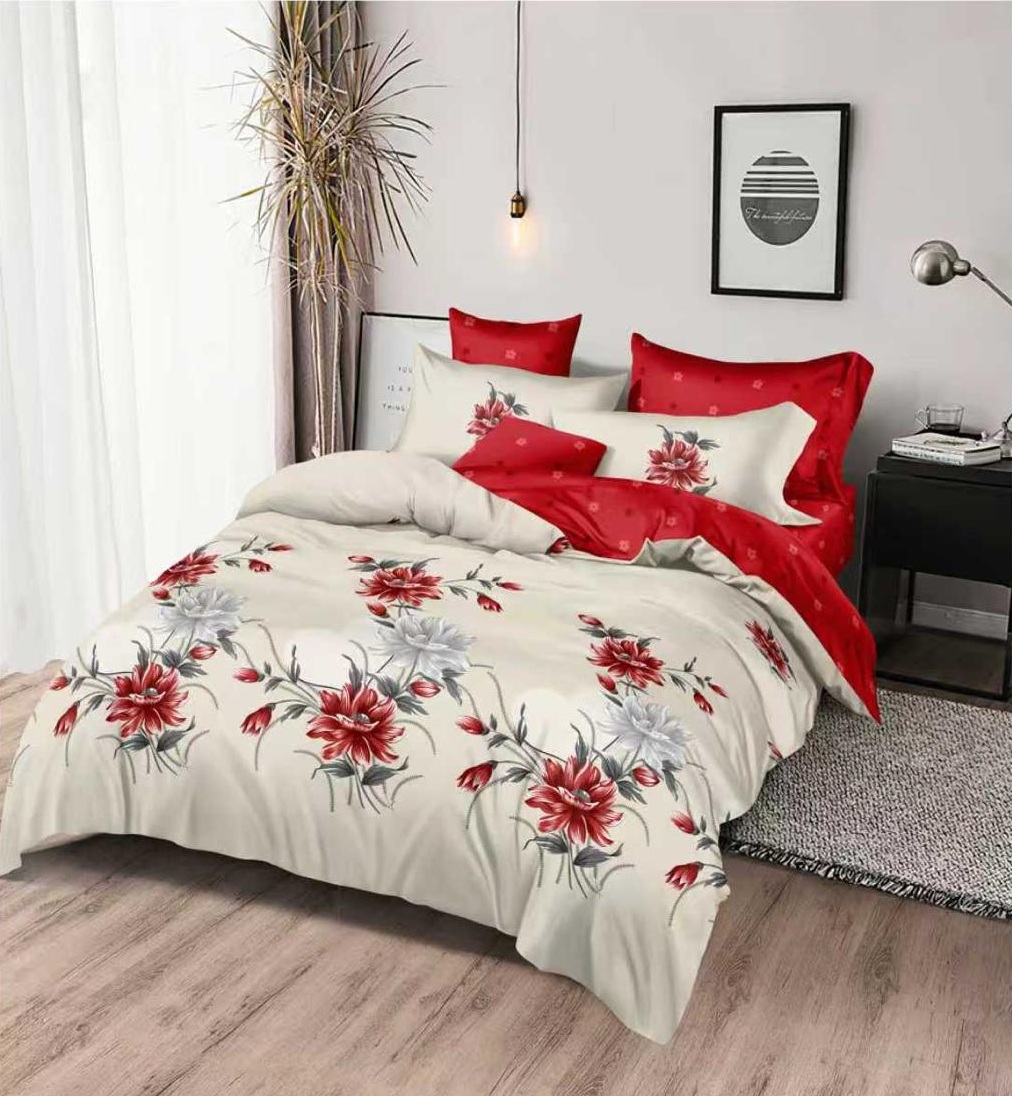 Lenjerie pat fara elastic 6 piese Channel SF198