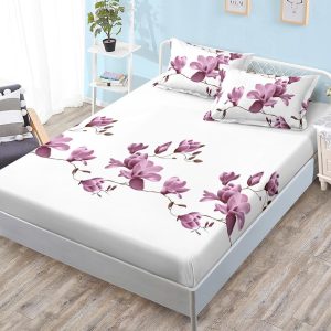 Husa de pat cu elastic 3 piese Valdes HP039