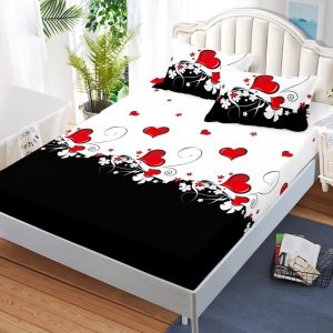 Husa de pat cu elastic 3 piese Zola HP054