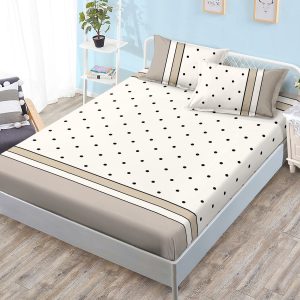 Husa de pat cu elastic 3 piese Sunday HP058