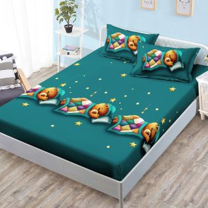 Husa de pat cu elastic 3 piese Paddington HP059