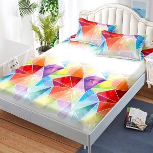 Husa de pat cu elastic 3 piese Snoop HP070