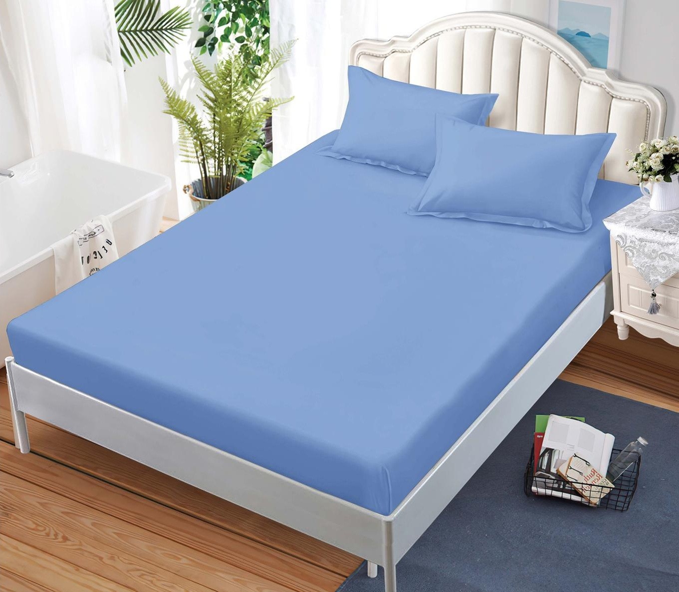 Husa de pat cu elastic 3 piese Trouble HP077