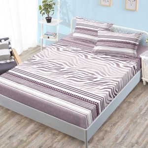 Husa de pat cu elastic 3 piese Trelele HP095