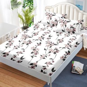 Husa de pat cu elastic 3 piese Tona HP104