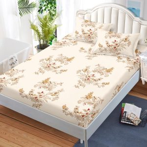 Husa de pat cu elastic 3 piese Bronn HP107