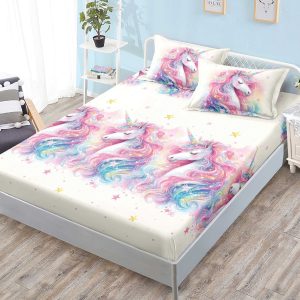 Husa de pat cu elastic 3 piese Vano HP128