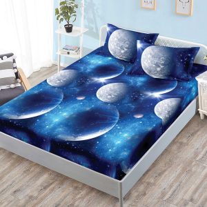 Husa de pat cu elastic 3 piese Zyra HP129