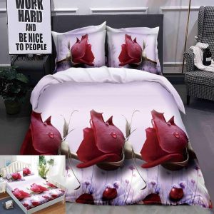 Lenjerie De Pat 3D - Olive Xd005, Bumbac, 4 Piese, Cu Elastic, Imprimeu