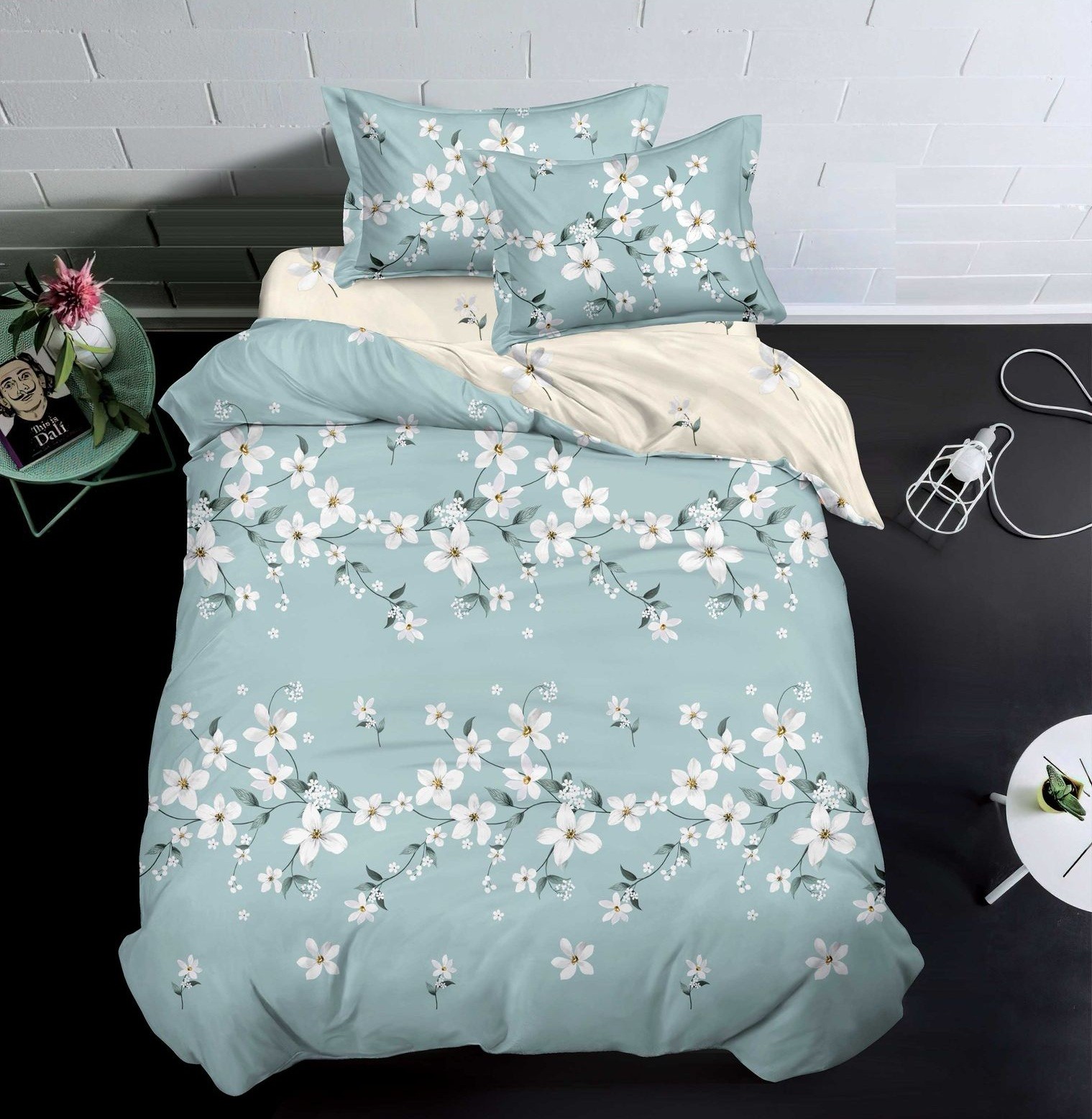 Lenjerie de pat cu elastic 4 piese Owen XC011