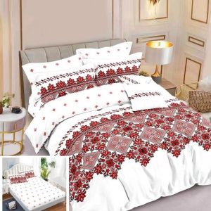 Lenjerie Pat Somn Sx110, Bumbac, 6 Piese, Cu Elastic, Imprimeu