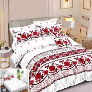 Lenjerie Pat Lunar Sx112, Bumbac, 6 Piese, Cu Elastic, Imprimeu