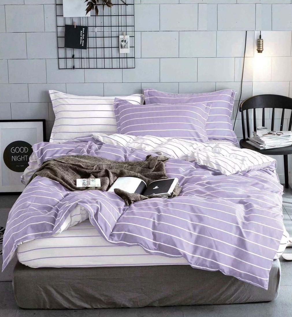 Lenjerie pat fara elastic 4 piese Ethereal FX033