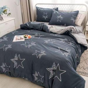 Lenjerie Pat Wren Fx046, Bumbac, 4 Piese, Fara Elastic, Gri, Negru