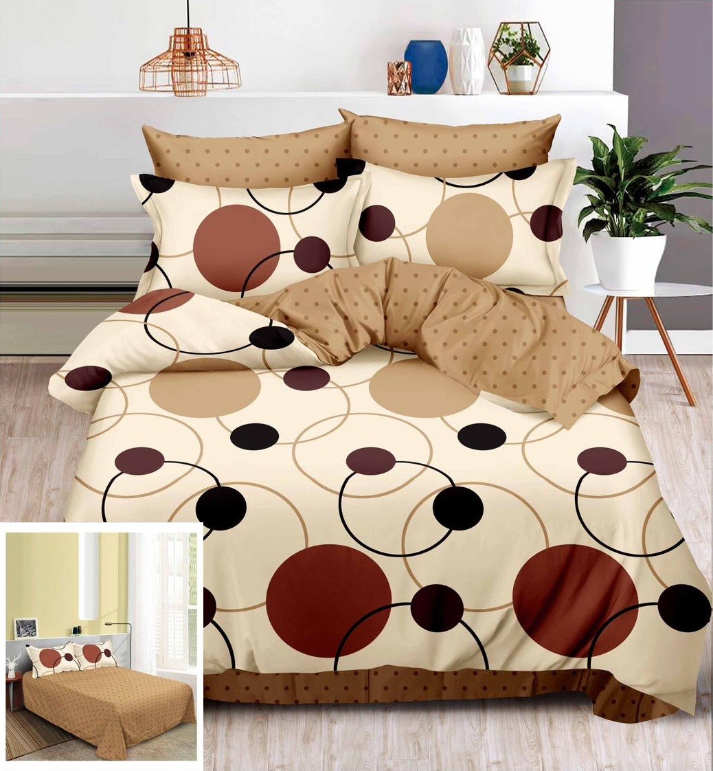 Lenjerie pat fara elastic 6 piese Emilia SF069